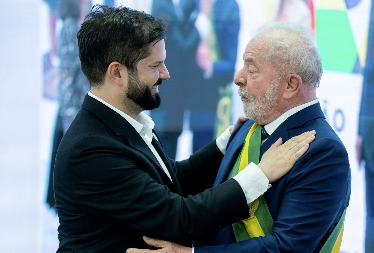 Boric Eval A Con Lula Retomar La Integraci N Sudamericana Alto Nivel