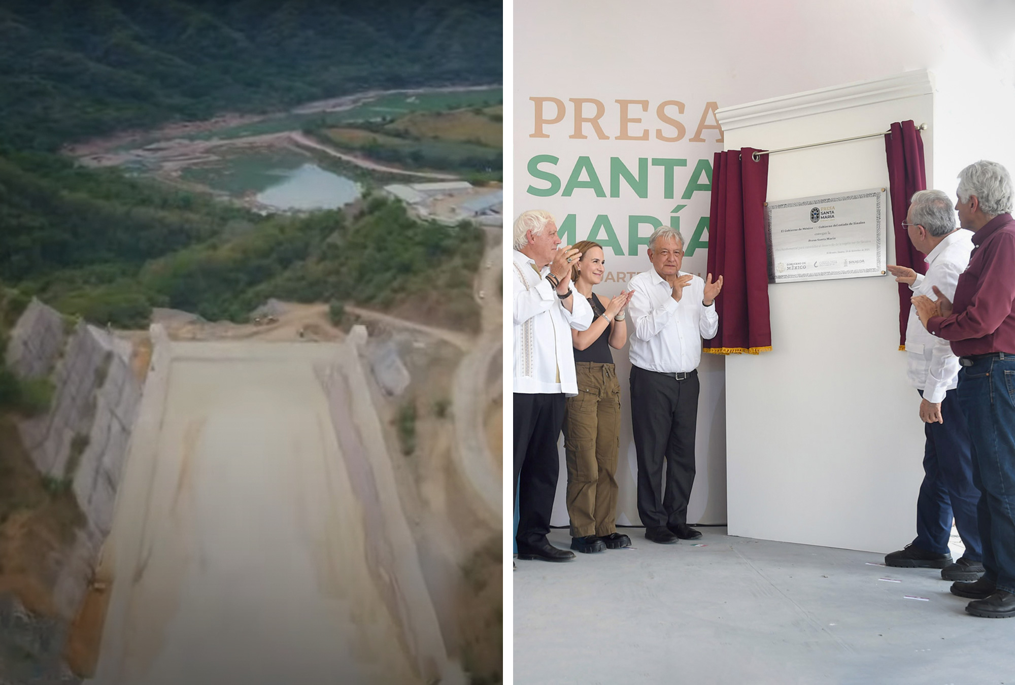 AMLO inaugura la presa de Santa María en Sinaloa Alto Nivel