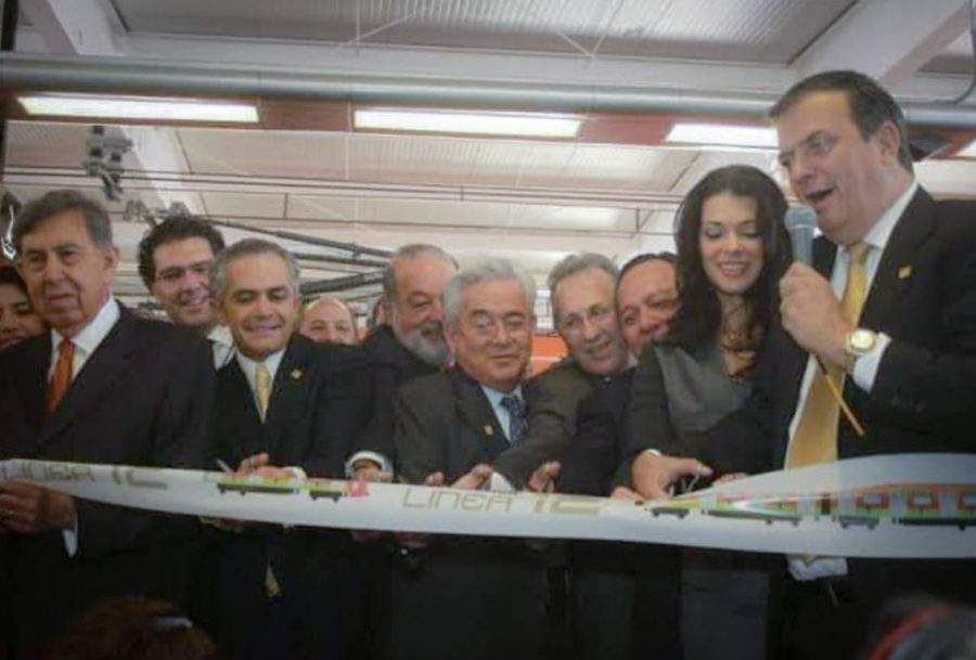 Inauguración Linea 12 de metro