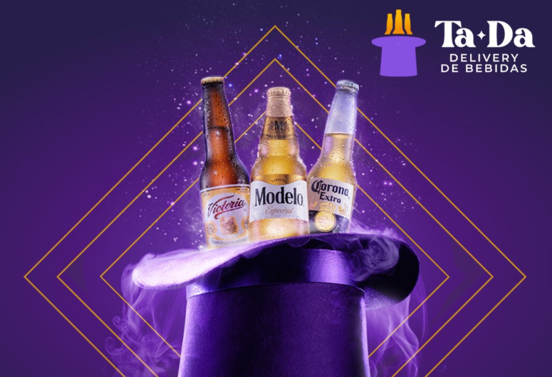 Cerveza fría hasta la puerta de tu casa! TaDa: La nueva app de delivery de  Grupo Modelo - Alto Nivel