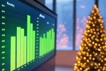 ¿Santa Rally? Nasdaq avanza 0.98%, impulsado por sector tecnológico